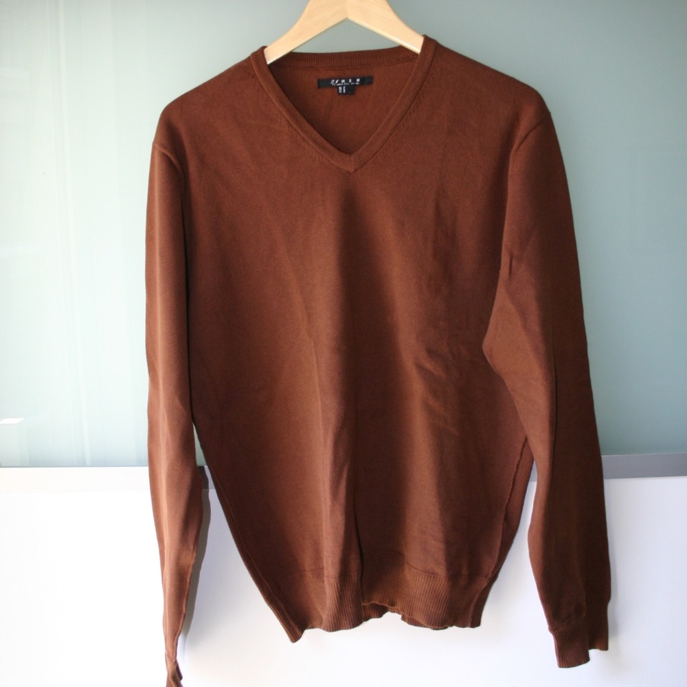 21 Men - Men's V-Neck Sweater - M